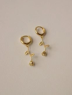 Gabi The Label DARIA Huggies *18K Gold-plated EARRINGS