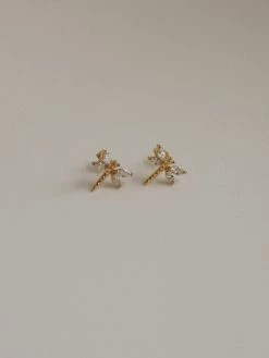 Gabi The Label DRAGONFLY Earstuds *Gold-plated EARRINGS