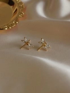 Gabi The Label DRAGONFLY Earstuds *Gold-plated EARRINGS