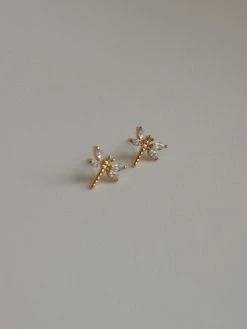 Gabi The Label DRAGONFLY Earstuds *Gold-plated EARRINGS