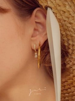 Gabi The Label DREAM Huggies - Clear *18K Gold-plated