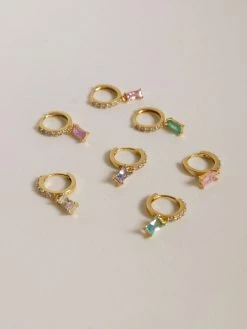 Gabi The Label EARRINGS DREAM Huggies - Purple Crush *18K Gold-plated