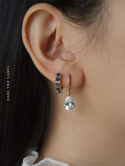 Gabi The Label EARRINGS EMILY Huggies *Gold-plated