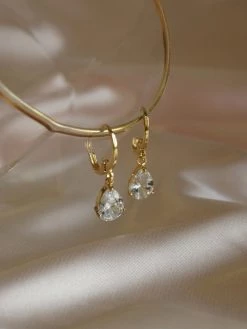 Gabi The Label EARRINGS EMILY Huggies *Gold-plated