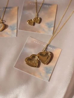 Gabi The Label EMMA Locket Necklace *18K Gold-plated