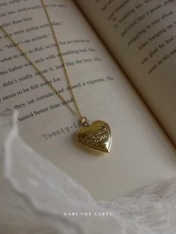 Gabi The Label EMMA Locket Necklace *18K Gold-plated
