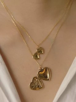 Gabi The Label EMMA Locket Necklace *18K Gold-plated