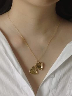 Gabi The Label EMMA Locket Necklace *18K Gold-plated