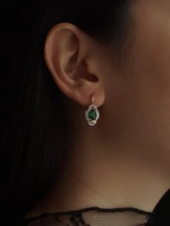 Gabi The Label ERZSI Earrings - Jade Green *Gold-plated // GABI EXCLUSIVE