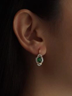 Gabi The Label ERZSI Earrings - Jade Green *Gold-plated // GABI EXCLUSIVE