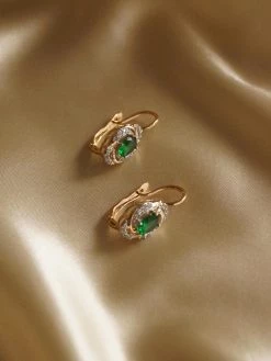 Gabi The Label ERZSI Earrings - Jade Green *Gold-plated // GABI EXCLUSIVE