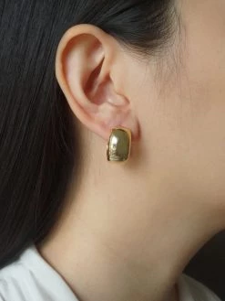 Gabi The Label Essential Bold Hoops - Gold *14k Gold-plated