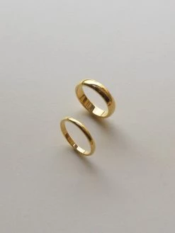 Gabi The Label The Essential Ring - Thin *18k Gold-plated