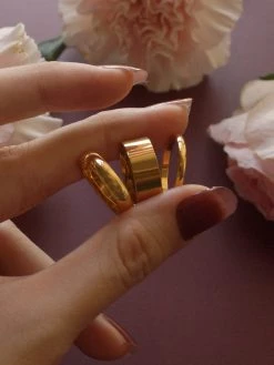 Gabi The Label The Essential Ring - Thin *18k Gold-plated