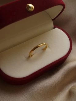 Gabi The Label The Essential Ring - Thin *18k Gold-plated