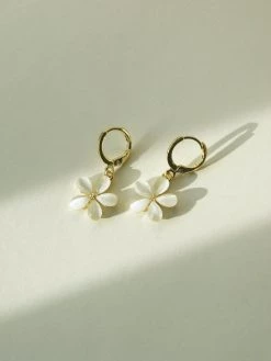 Gabi The Label EARRINGS Dainty Flower Huggies
