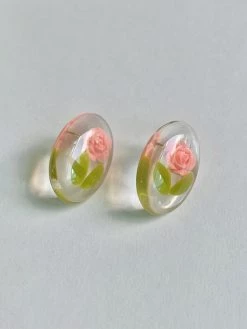 Gabi The Label EARRINGS Rose Candy Earstuds