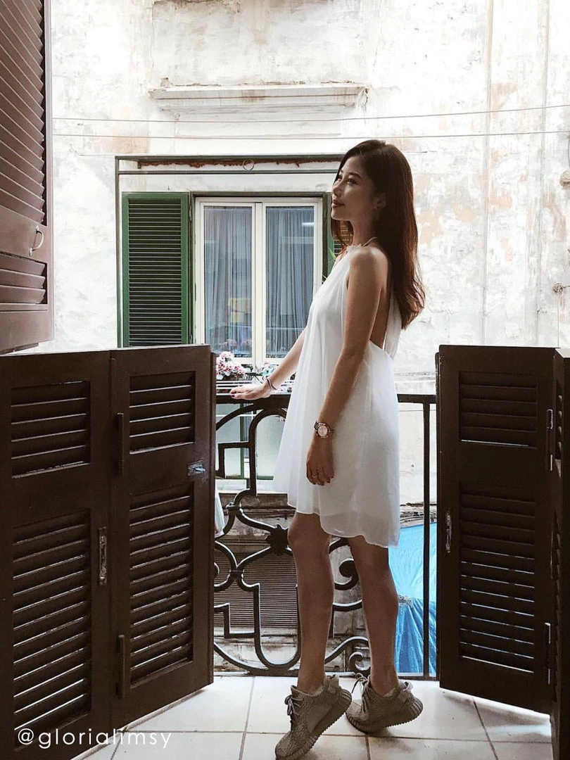 Gabi The Label Aria Dress - White