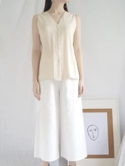 Gabi The Label Dido Top - White CLOTHING