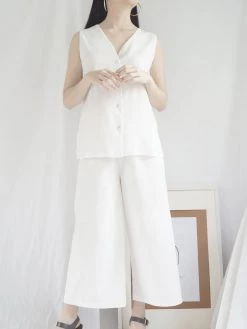 Gabi The Label Dido Top - White CLOTHING