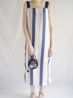 Gabi The Label CLOTHING Holly Dress - Navy Blue