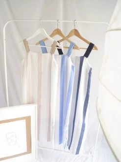 Gabi The Label CLOTHING Holly Dress - Navy Blue