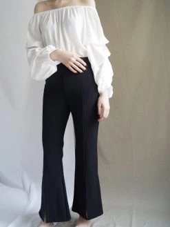 Gabi The Label Jodi Black Bell Bottom Pants