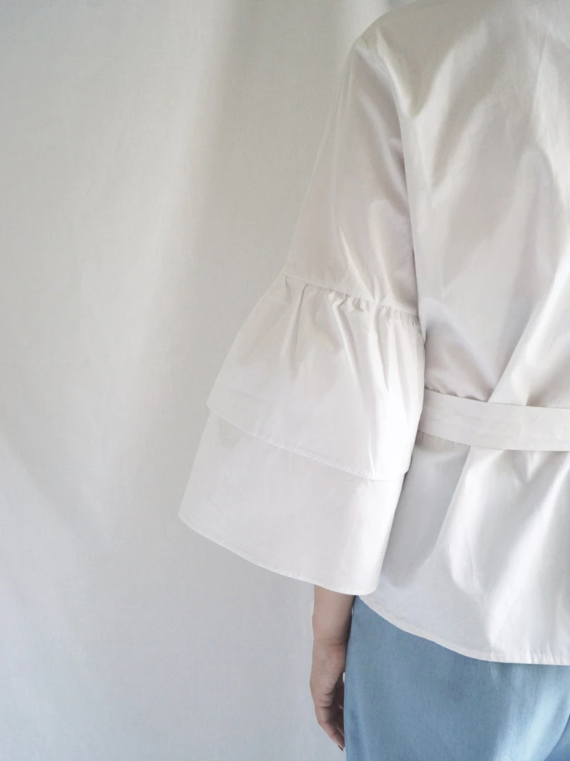 Gabi The Label Jolie Wrap Blouse