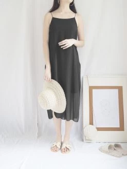 Gabi The Label Marta Dress - Black CLOTHING