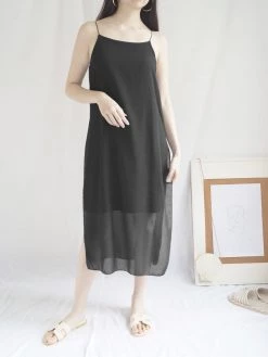 Gabi The Label Marta Dress - Black CLOTHING