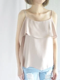 Gabi The Label Mia Layered Top - Black