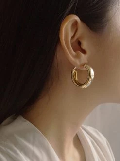 Gabi The Label EARRINGS Chunky Gold Hoops