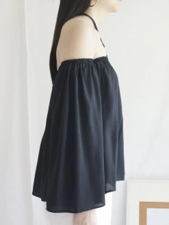 Gabi The Label CLOTHING Poka Off-Shoulder Top - Black