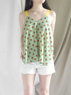 Gabi The Label Polly Ribbon Top - White