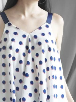 Gabi The Label Polly Ribbon Top - White