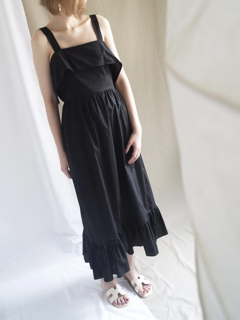 Gabi The Label Poppy Ribbon Dress - White