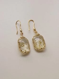 Gabi The Label Ginny Flower Drops *18K Gold-plated GABI STUDIO