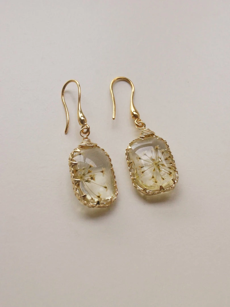 Gabi The Label Ginny Flower Drops *18K Gold-plated GABI STUDIO