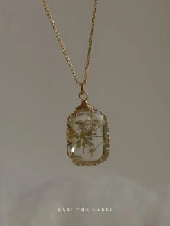 Gabi The Label GINNY Flower Necklace *18K Gold-plated