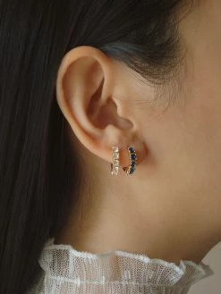 Gabi The Label EARRINGS HALCYON Huggies *Gold-plated