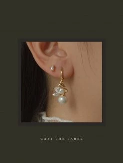 Gabi The Label HARMONY Huggies *Gold-plated EARRINGS