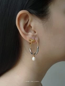 Gabi The Label EARRINGS Inga Hoops *18K Gold-plated