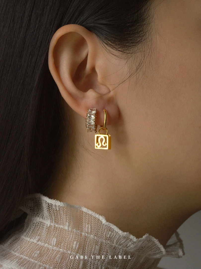Gabi The Label Horoscope Hoops *Gold-plated EARRINGS