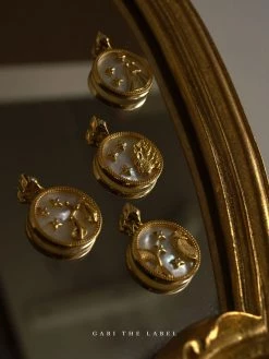 Gabi The Label Horoscope Shell Necklace *Gold-plated S925