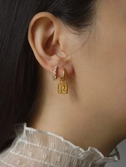 Gabi The Label Horoscope Hoops *Gold-plated EARRINGS