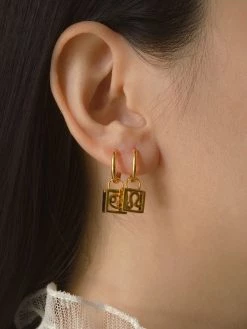 Gabi The Label Horoscope Hoops *Gold-plated EARRINGS