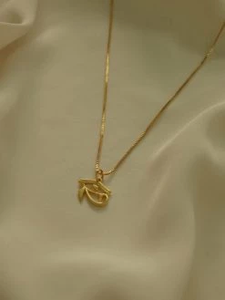 Gabi The Label Eye Of Horus Necklace *18K Gold-plated