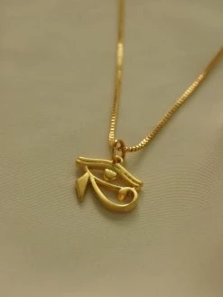 Gabi The Label Eye Of Horus Necklace *18K Gold-plated