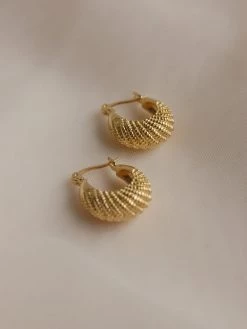 Gabi The Label EARRINGS INDIA Hoops - Gold *Gold-plated
