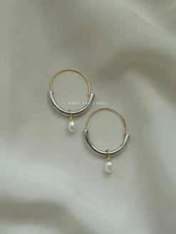 Gabi The Label EARRINGS Inga Hoops *18K Gold-plated
